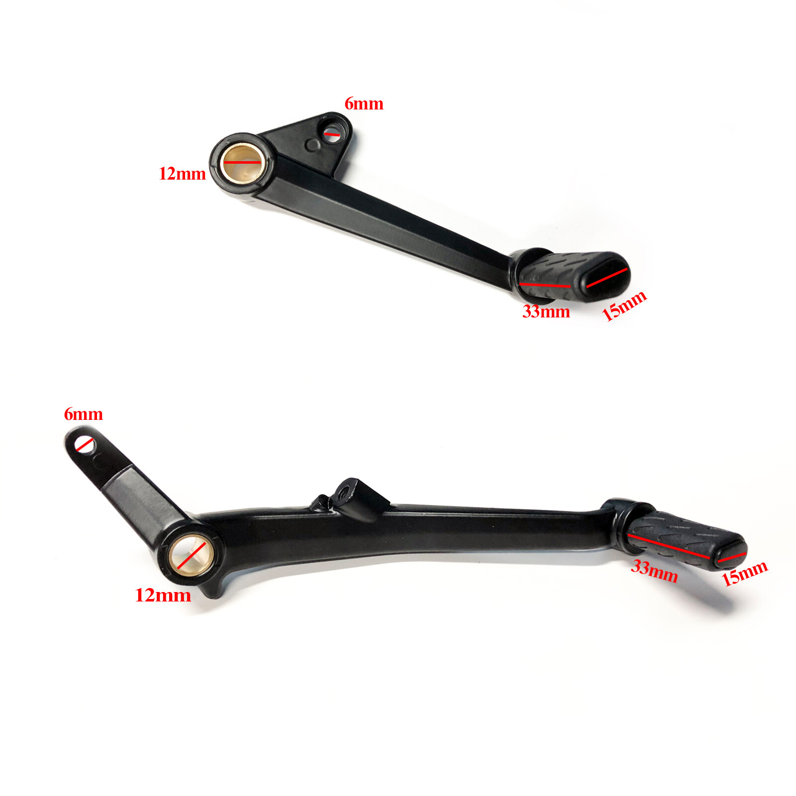 For DUCATI DIAVEL 1200 2011-2018 12 Rear Foot Brake Pedal And Gear Lever Shifter