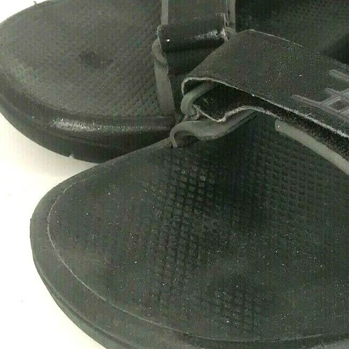 Teva Mens Size 10 Sport Sandals Minam 4289 Black Water Hiking EU 43 Strappy - Picture 11 of 12