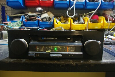 Oldtimer BLAUPUNKT LÜBECK CR autoradio mit kassette