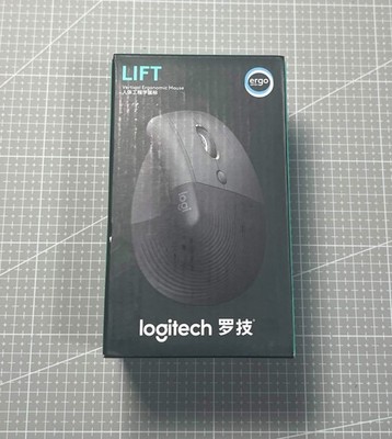 Logitech Lift Vertical Ergonomic Mouse Wireless Bluetooth Graphite Grey MR0094