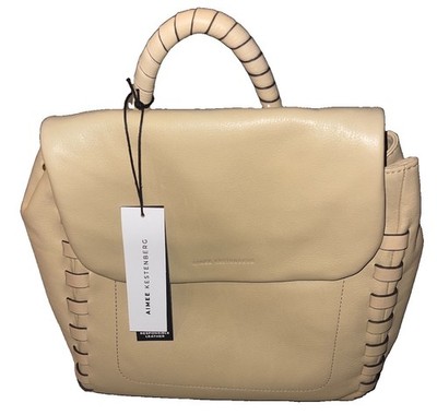 AIMEE KESTENBERG Zen Collection Camel Leather Backpack MSRP $248 NWT 