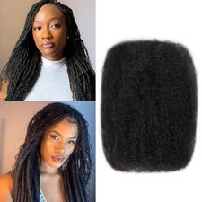 Afro Kinkys Bulk Human Hair For Braiding Afro Kinky-Curly Human Hair Bulk For...