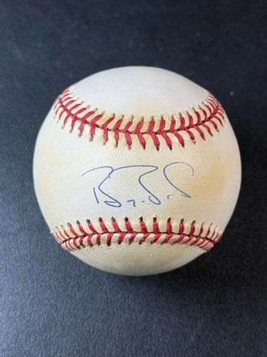 BARRY BONDS SIGNED OFFICIAL NATIONAL LEAGUE BASEBALL W/ JSA COA CERT AUTO