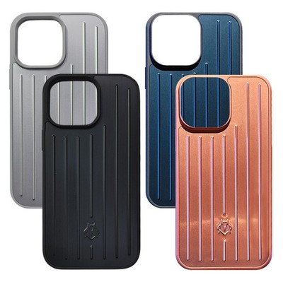 Hülle Für iPhone 16 15 14 Pro/17Pro Max Schutz Aluminium Handyhülle Robust Cover