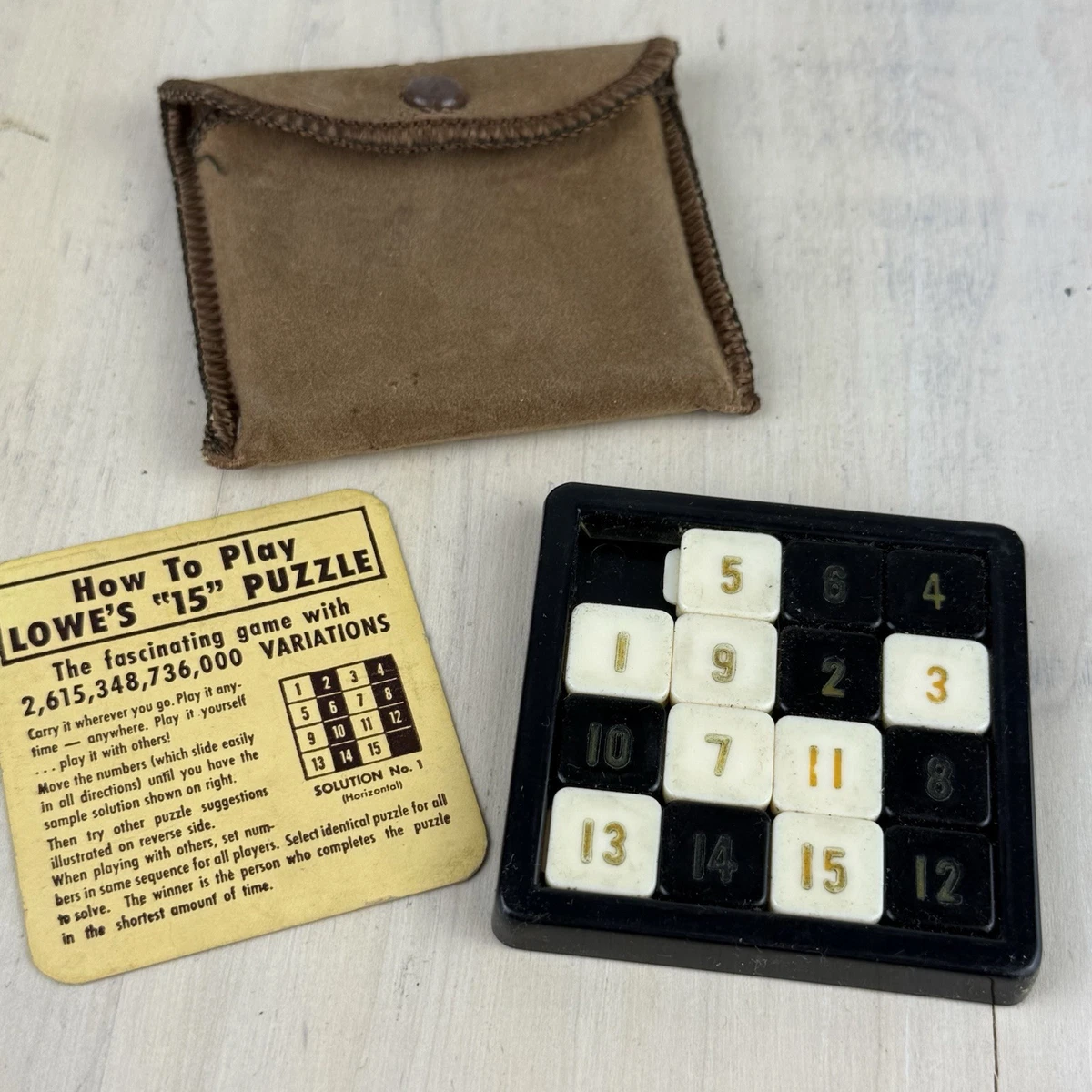 Plastic 1950 Vintage Puzzles for sale | eBay