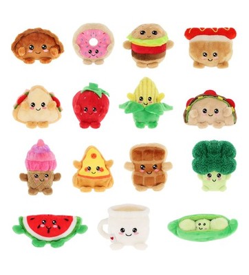 Keel Toys 8 cm Food Bobballs Plüsch Beanie Soft Foodie Kawaii