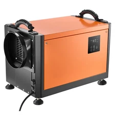 Uimoso 70-Pint Commercial Dehumidifier with Hose & Auto Defrost for Crawl Spaces