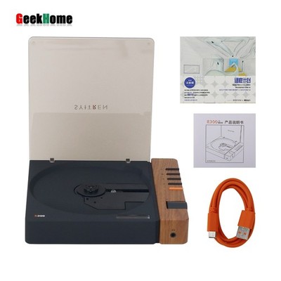 Syitren R300 Black CD Player Bluetooth Audio Player Support for CD/CD-R/CD-RW