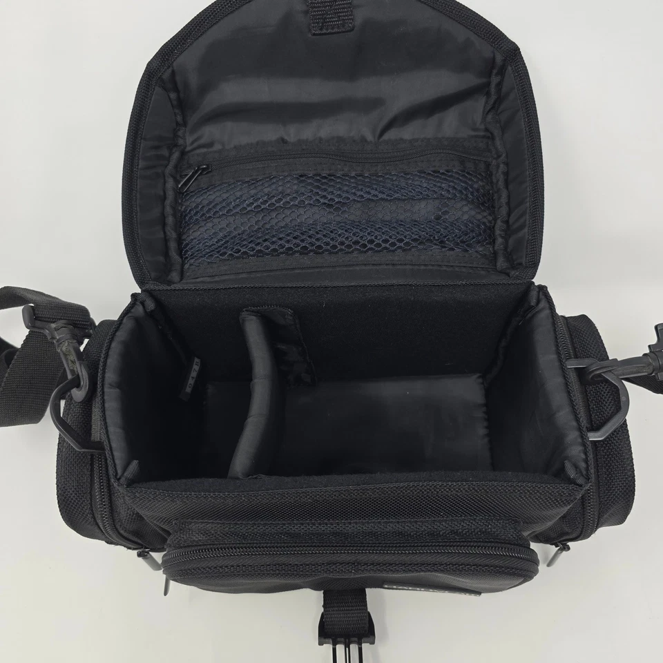 Sony LCS-VA30 Handycam Camcorder Bag Camera Black Padded Case Shoulder Strap - Image 2 of 4