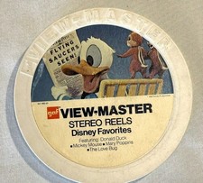 View-Master DISNEY Favorites  plastic storage case  9 Reels