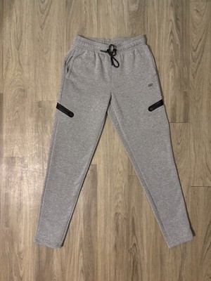 LEG3ND Men's Gray Jogger Activewear Pants S, Drawstring Waist, Pockets