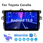 For 2009-2013 Toyota Corolla Android 15 Car Stereo Radio MP5 Player GPS Navi BT