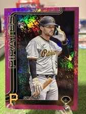 Grant Koch 2025 Topps Update Pink Holo Foil RC #US28 - Pittsburgh Pirates