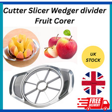 1Pc Heavy Duty Apple Cutter Slicer Wedger divider Fruit Corer STEEL Blade Handy