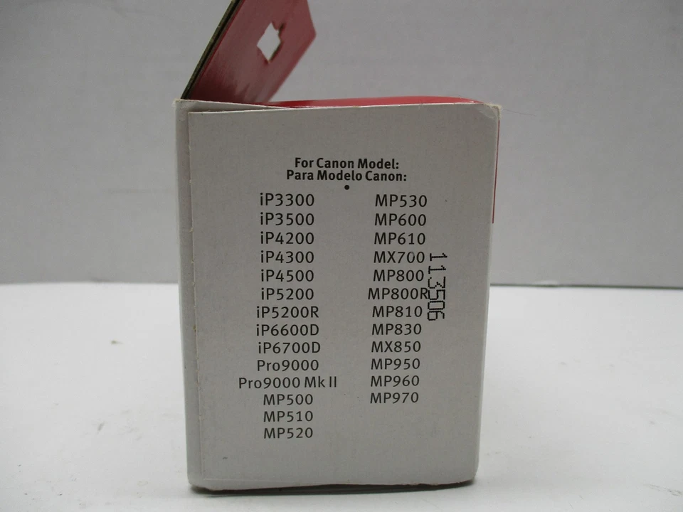 Genuine Canon CLI-8 Tri Color Ink Cartridges damage box .  - Image 4 of 4