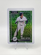 2026 Topps Series 1 #200 Shohei Ohtani Green Holiday Leaf Foil Easter SP TL062