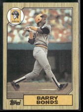 1987 Topps #320 Barry Bonds