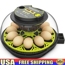 Incubators for Hatching Eggs 12 Egg Incubator with Automatic Egg Turning