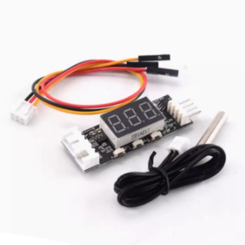 12-V-PWM-4-Draht-LüFtertemperaturregelung, Geschwindigkeitsregler, Chassis-9028 - Afbeelding 4 van 10