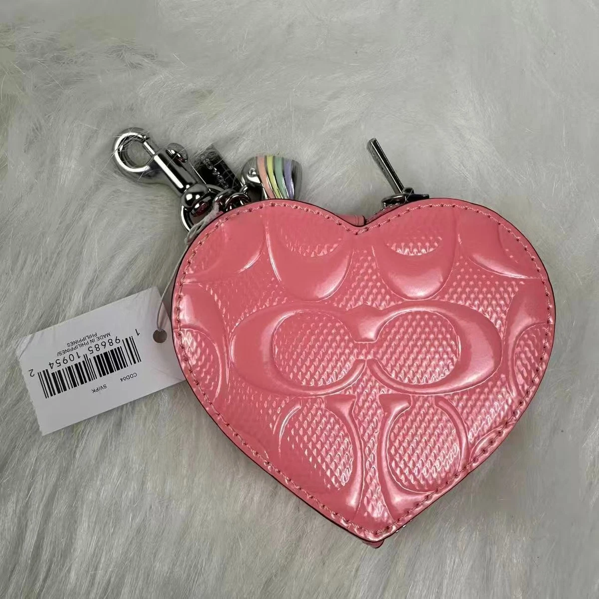 coach heart charm | eBay