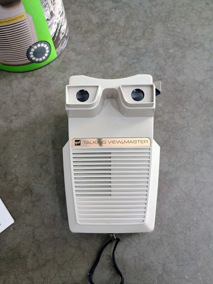 Paquete de regalo Talking View Master vintage con 6 carretes de GAF Foto 3 de 4