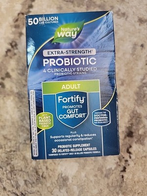 Nature's Way Fortify Daily Probiotic Extra Strength (50 Billion) 30 vcaps 03/26