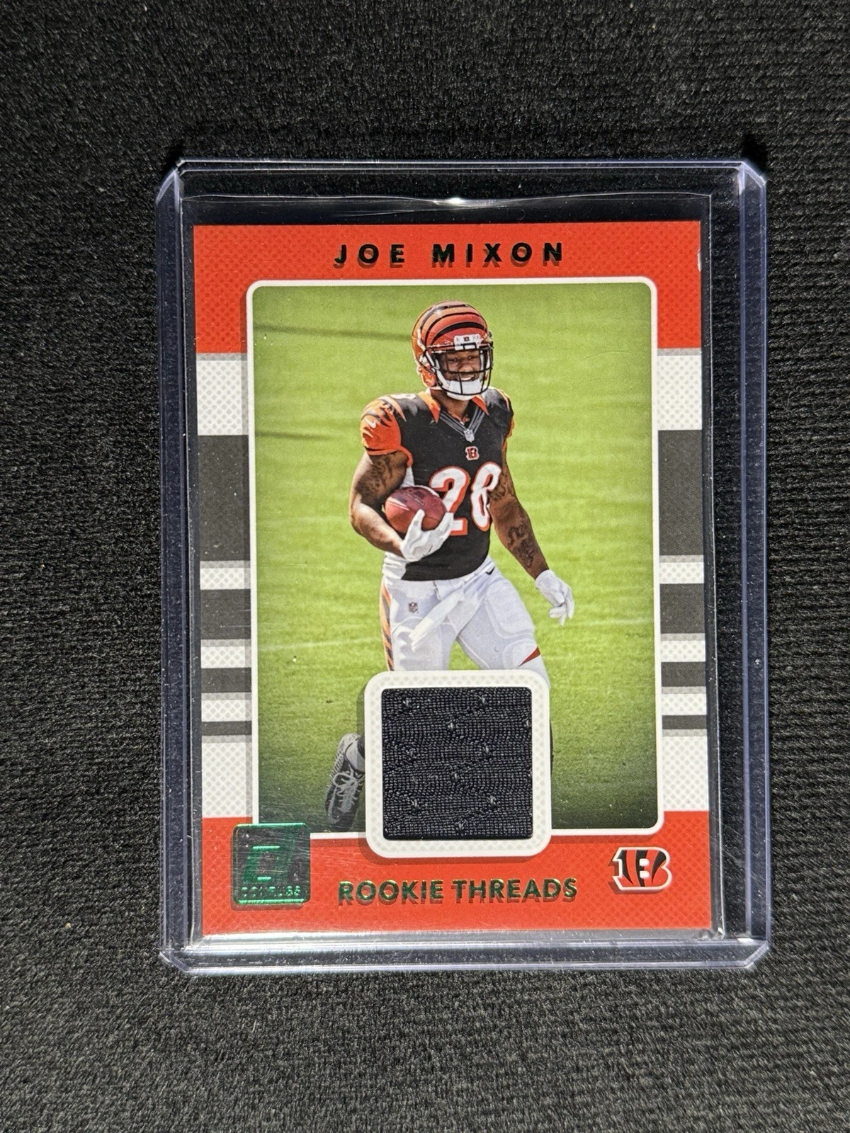 Joe Mixon Panini Donruss Rookie Threads #14 Green