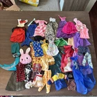 Vintage Homemade Barbie Clothing Lot Of 40 + Pieces