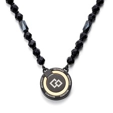 Colantotte Colantotte THEO Necklace LUSSO Black 48cm