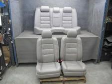 01-02 Lexus Jzs160l Gs430 Gs300 Front Rear Leather Seat Set Charcoal 83k Oem