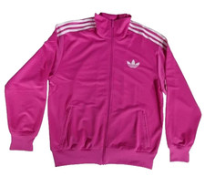 SIZE XL - NEW ADIDAS Originals Adicolor Firebird Track Top PINK WOMENS KC1350