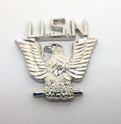 USN Lapel Pin Hat Tie Tack US Navy Insignia
