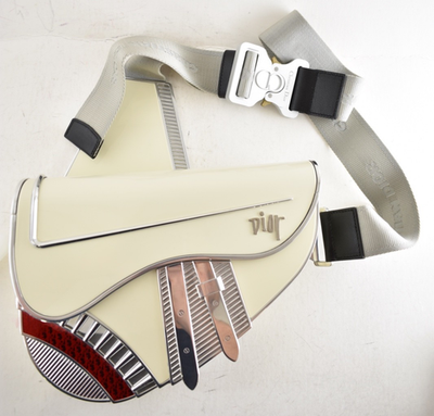 Dior Shawn Stussy Kim Jones Metal Saddle Cadillac Runway Crossbody