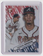 2023 Topps Pristine Fresh Faces Vaughn Grissom Rookie Atlanta Braves #FF-11