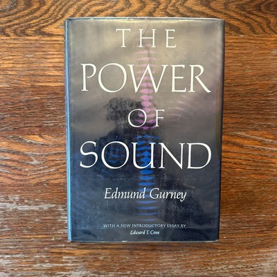 The Power of Sound by Edmund Gurney 1966 Hardcover GOOD/EX-LIB