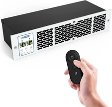 ALORAIR WarmHub 15 Electric Kickspace Heater with Thermostat and Timer, 1350W