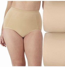 Bali Women's Tummy Panel Shaping Brief 2-Pack