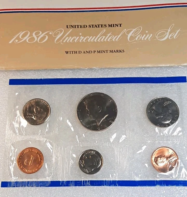 Uncirculated 1986 US Coin Mint Sets for sale | eBay