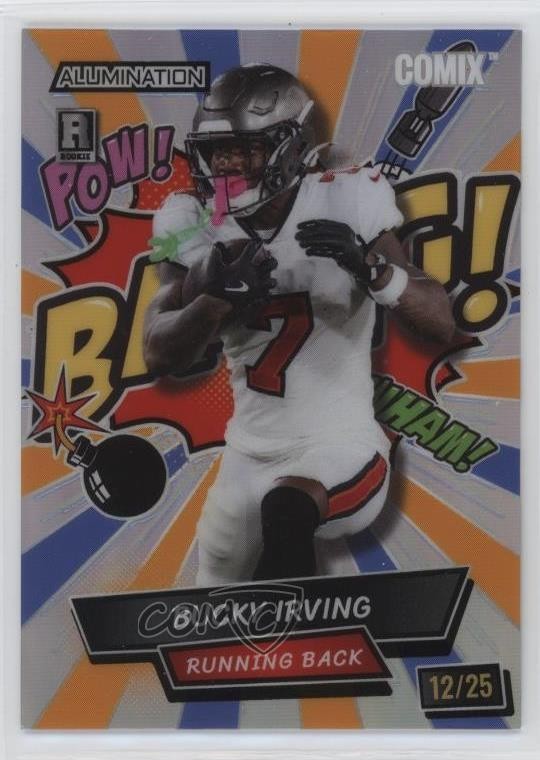 Bucky Irving Wild Card Alumination Just the Hits Comix #BI Base