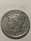 1934 D US Peace Silver Dollar Semi-Key Date       N475