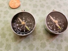 Lot of 2 New Toy Compasses
