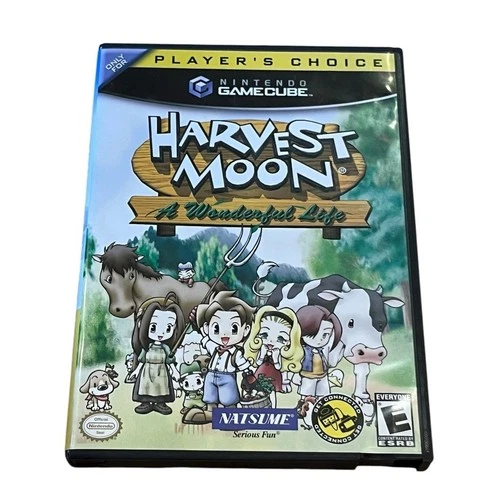 Harvest Moon: A Wonderful Life Nintendo GameCube NTSC USA Used Untested Clean
