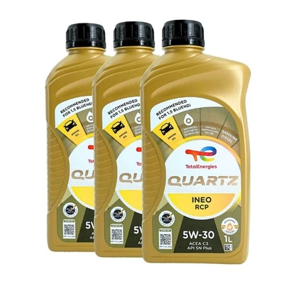 Total Quartz Ineo RCP 5W-30 Huile Moteur, Peugeot PSA B71 2290, 3x1 Litre - Photo 1/3