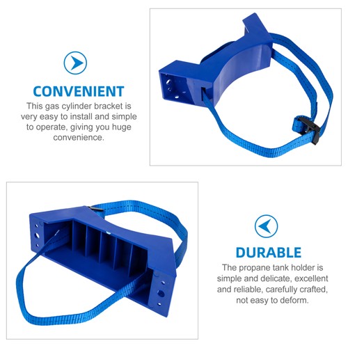 2 Sets Gas Bottle Holder Cylinder Bracket, Oxygen Holders Fixing Strap - Picture 4 of 12