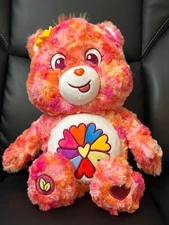 Limited Edition Care Bears Flower Power Bear Plush Toy Caring For The Earth 2024