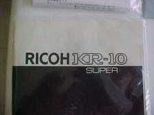 Ricoh KR-10 instructions manual