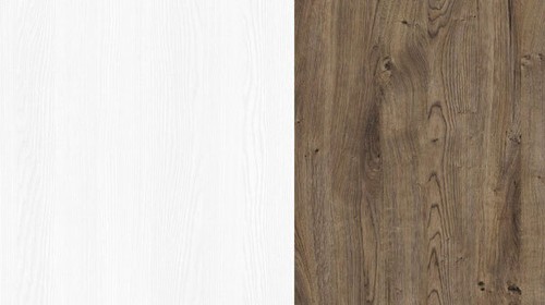 Esstisch Evora Küchentisch 160-240x90cm pinie weiß Eiche Ribbek Landhaus-Stil (1 - Bild 5 von 6