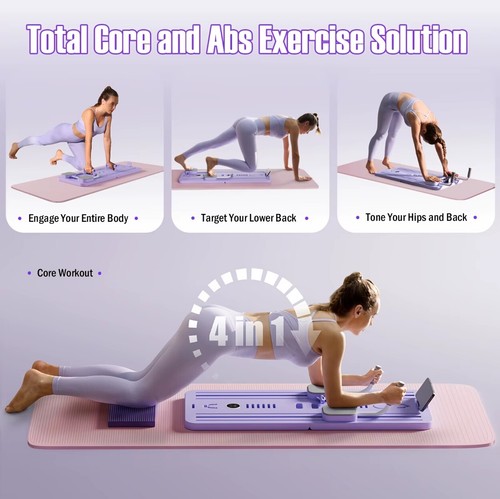 Multifunctional Abdominal Board Pilates Reformer Set Elbow Support Gym AU STOCK - Picture 4 of 14