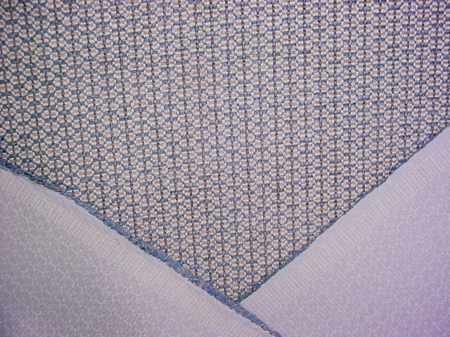 Tecido de estofamento 5-1/8Y Colefax & Fowler F4681 Laurie denim azul treliça pequena - Imagem 4 de 4