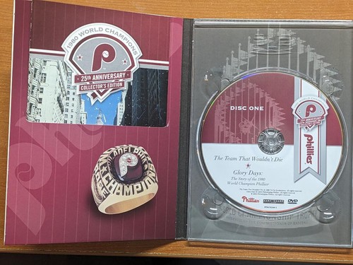 The Phillies : 1980 World Champions - 25th Anniversary Box Set DVD - Excellent - Picture 2 of 5